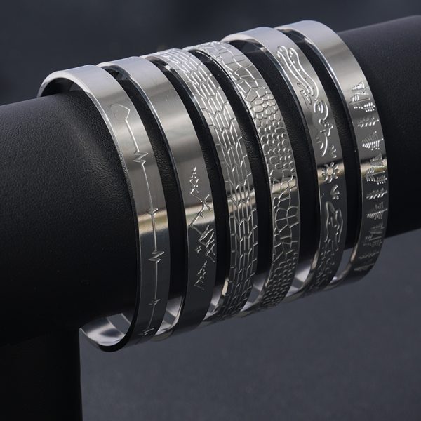 Gold Silver Cuff Bracelet