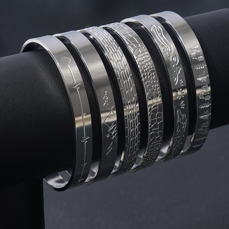 Gold Silver Cuff Bracelet