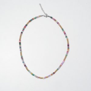 colorful beaded necklace vibrant handmade jewelry-custom stainless steel jewelry manufacturer
