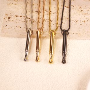 Whistle pendant necklace men stainless steel jewelry-custom stainless steel jewelry manufacturer
