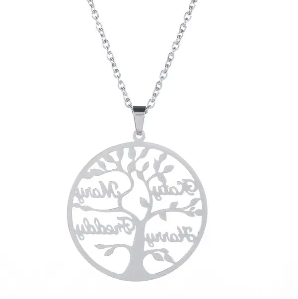 Custom Name Necklace – Personalized Stainless Steel Jewelry Gift