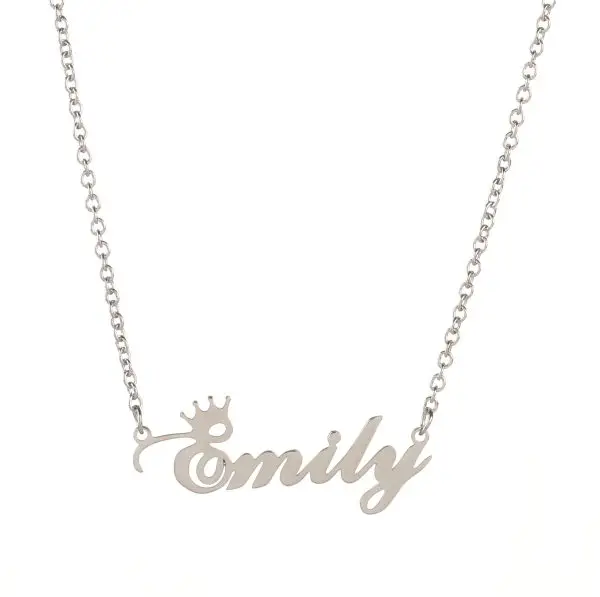 Custom Name Necklace – Personalized Stainless Steel Jewelry Gift