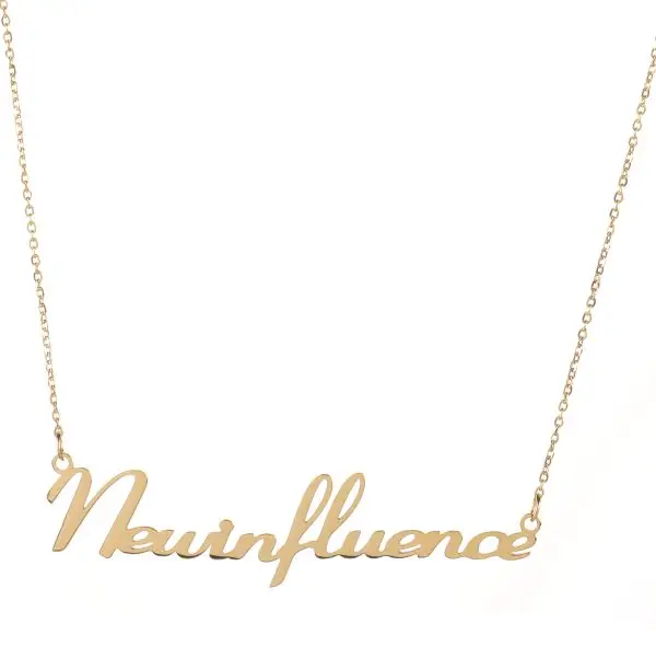 Custom Name Necklace – Personalized Stainless Steel Name Pendant for Women - Image 3